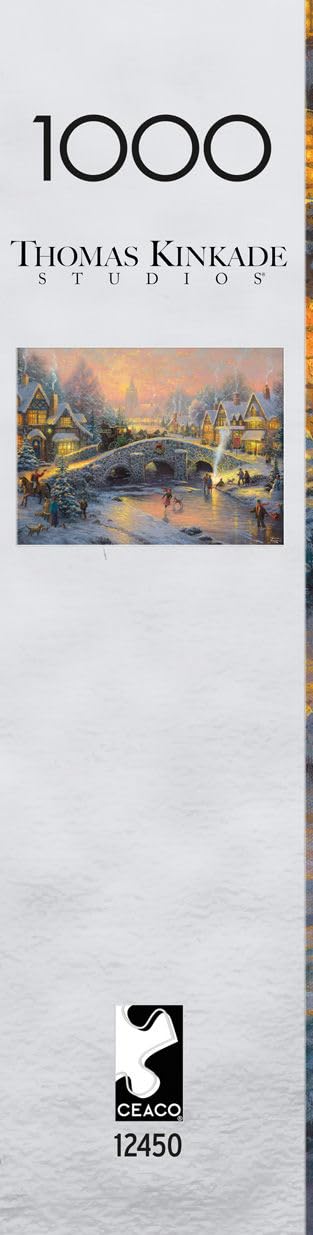 Buffalo Games - Thomas Kinkade Spirit of Christmas - 1000 Piece Puzzle