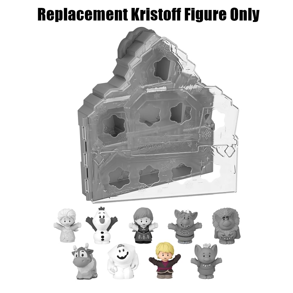 Replacement Part for Fisher-Price Little-People Carry Along Castle Case Playset - HMX76 ~ Replacement Kristoff Figure ~ Inspired by Disney Frozen