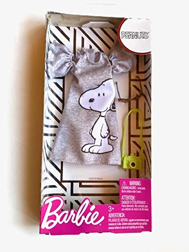 Barbie Clothes: Peanuts Snoopy Dess Doll & 2 Accessories