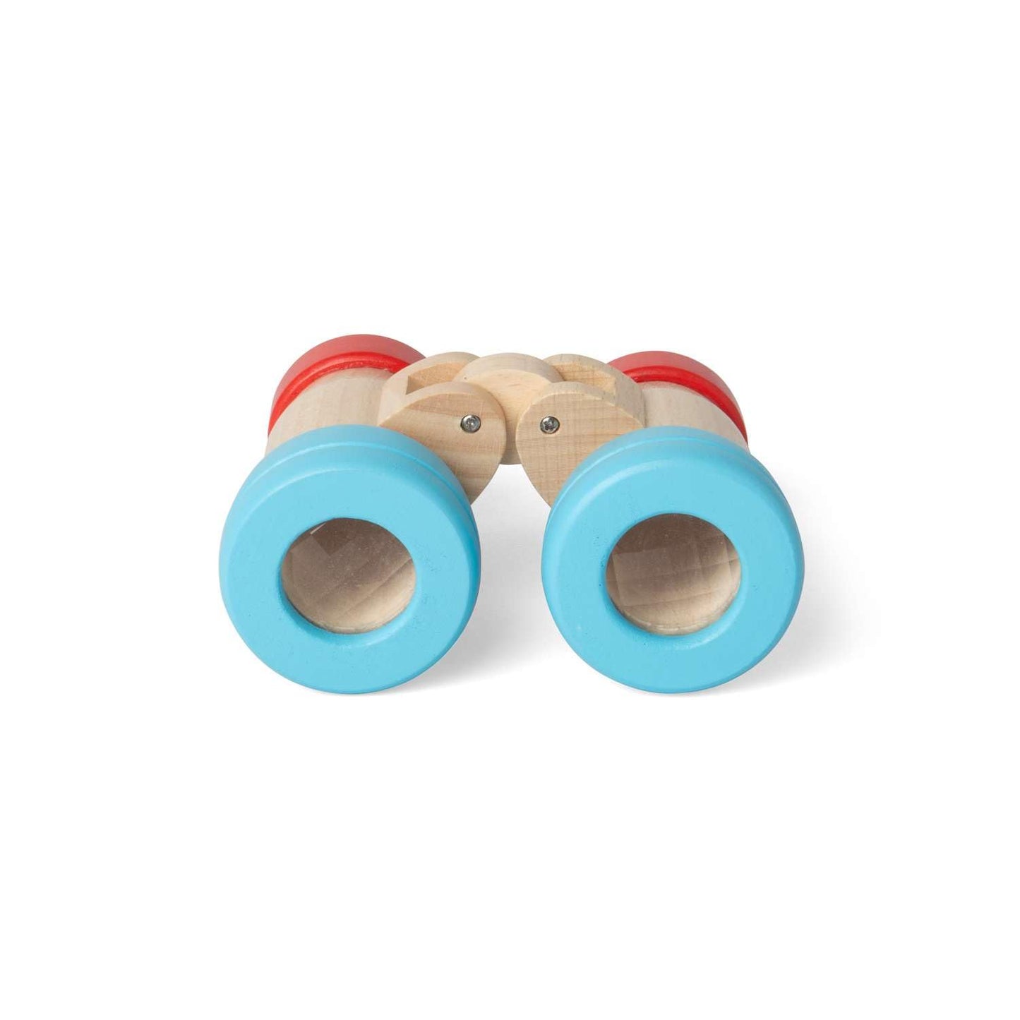 Bigjigs Toys Wooden Binoculars - Children's Role Play Toy, Kids Explorer Sets, Sustainable Gifts for Toddlers, Made from Eco Friendly Wood, Age 18