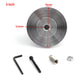 ZYHOBBY 1 PC Aluminum Spinner 2 Blades Special Drilled for RC Plane with Prop Adapter (3.0IN)