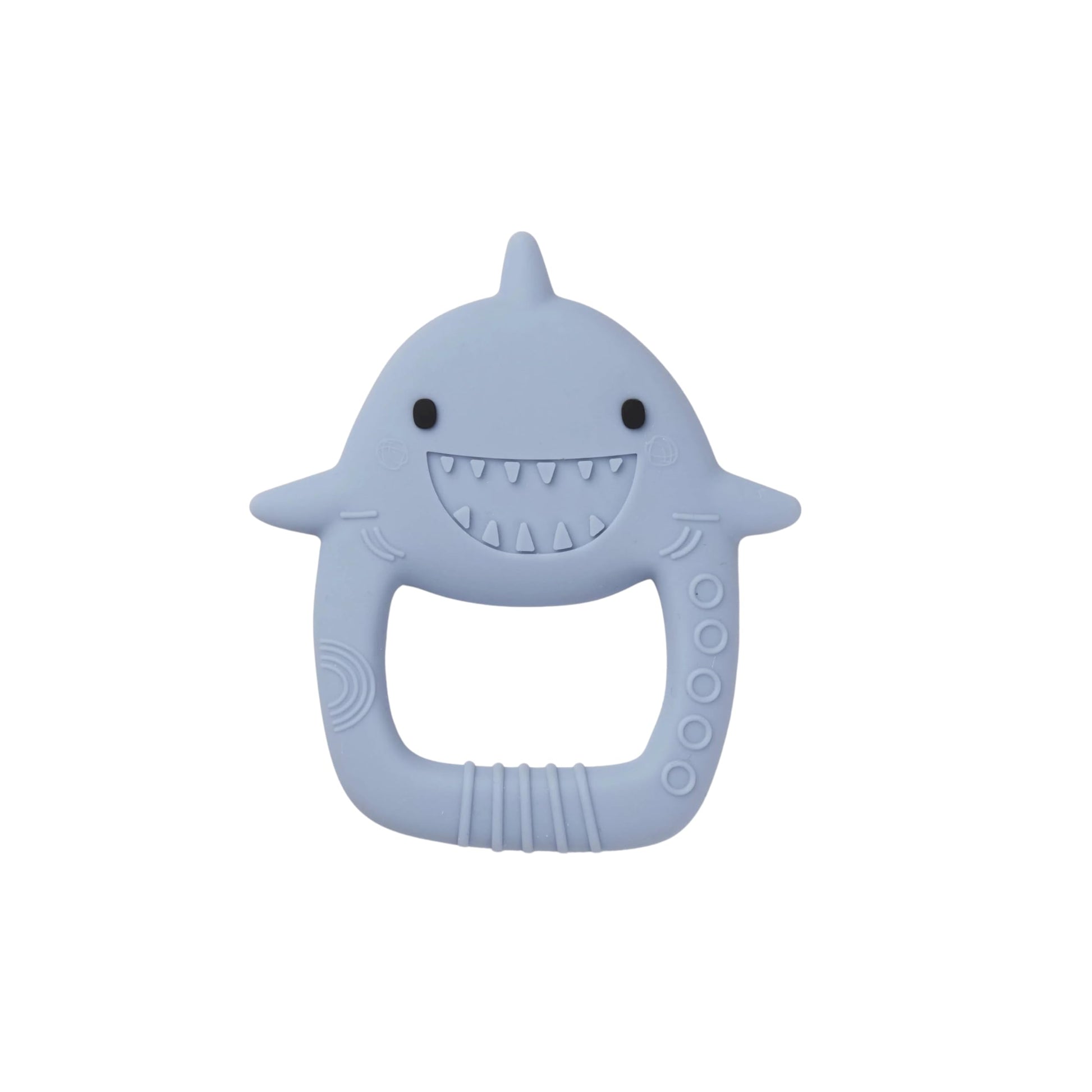 Loulou Lollipop Wild Silicone Teether for Babies 4 Months and Up, Textured Teething Ring for Sore Gums, BPA-Free Food-Grade Silicone, Easy-Grip Open