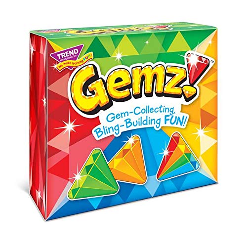 Gemz! Three Corner Strategy Game by TREND ENTERPRISES, INC. - Family-Friendly Card Games