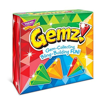 Gemz! Three Corner Strategy Game by TREND ENTERPRISES, INC. - Family-Friendly Card Games