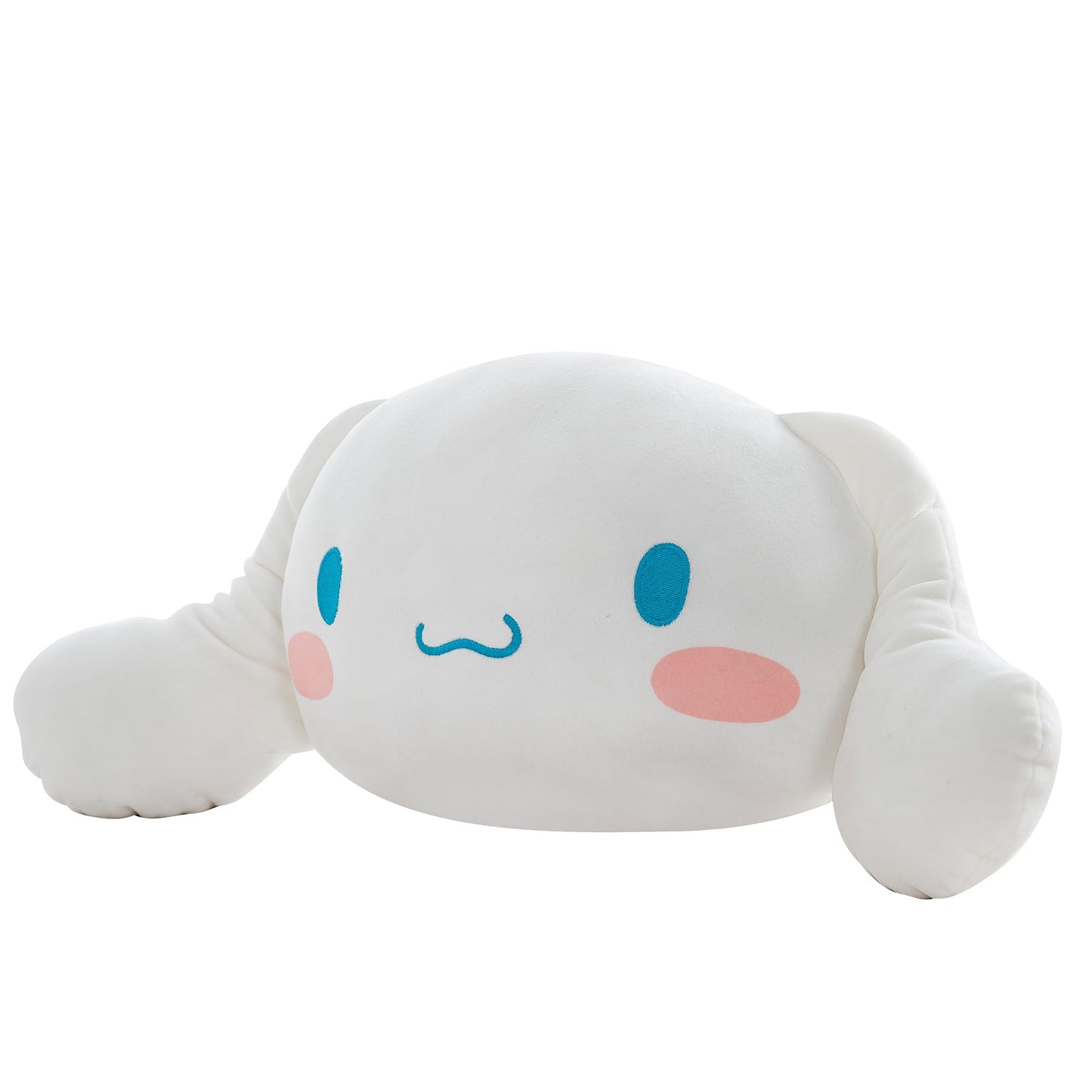 Northwest Sanrio Cinnamoroll Cloud Pillow 12" - Kawaii Stuffed Plushie, Great Gift for Anime Fans, Cartoon Character, Bedroom Decor