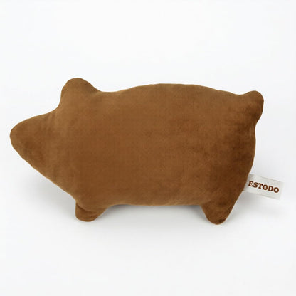 Mexican Sweet Bread Marranito Pillow, Soft Pan Dulce Food Plush, Small