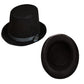 The Dreidel Company Black Felt Top Hat, Dress-Up Costume Clothes for Kids, Party Hat Pretend Play, Party Favors Single