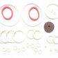 Game Room Guys Gottlieb 300 Pinball White Rubber Ring Kit