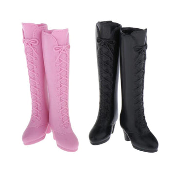 menolana 2 Pairs Wear Clothes Outfit Handmade Shoes Boots Dolls 12 Inch Doll Costumes Replacement