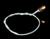 Cir-Kit Concepts Dollhouse Miniature 12v GOW Bulb w/8" White Wires (60 ma) #CK1010-1A
