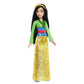 Mattel Disney Princess Mulan Doll in Sparkling Fashion with Removable Skirt, Headband and Shoes, Posable & Collectible, Inspired by Movie