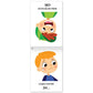 8pcs Speech Therapy Russian Books - Learn Russian Alphabet Learning Flash Cards - First Words Flash Cards in Russian Language 12+ ????? ?? ???????