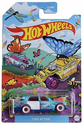 Hot Wheels Time Attaxi, Spring Edition 4/5 [Blue]