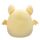 Squishmallows SQCR05482 16-Inch-Meghan The Cream and Pink Bat with Fuzzy Belly, Multicolour
