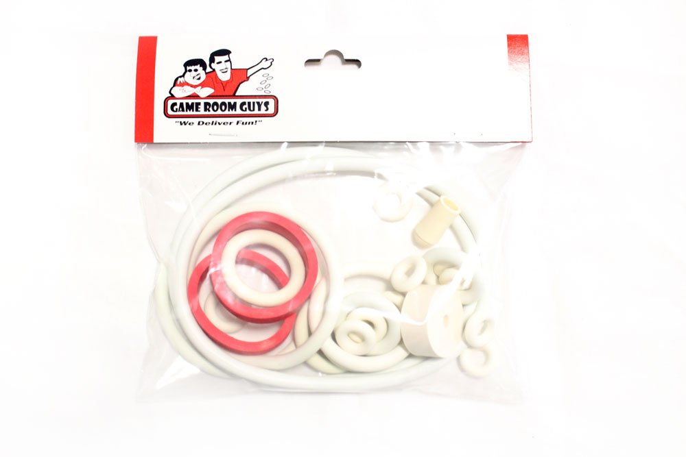 Game Room Guys 1974 Bally Champ Pinball White Rubber Ring Kit