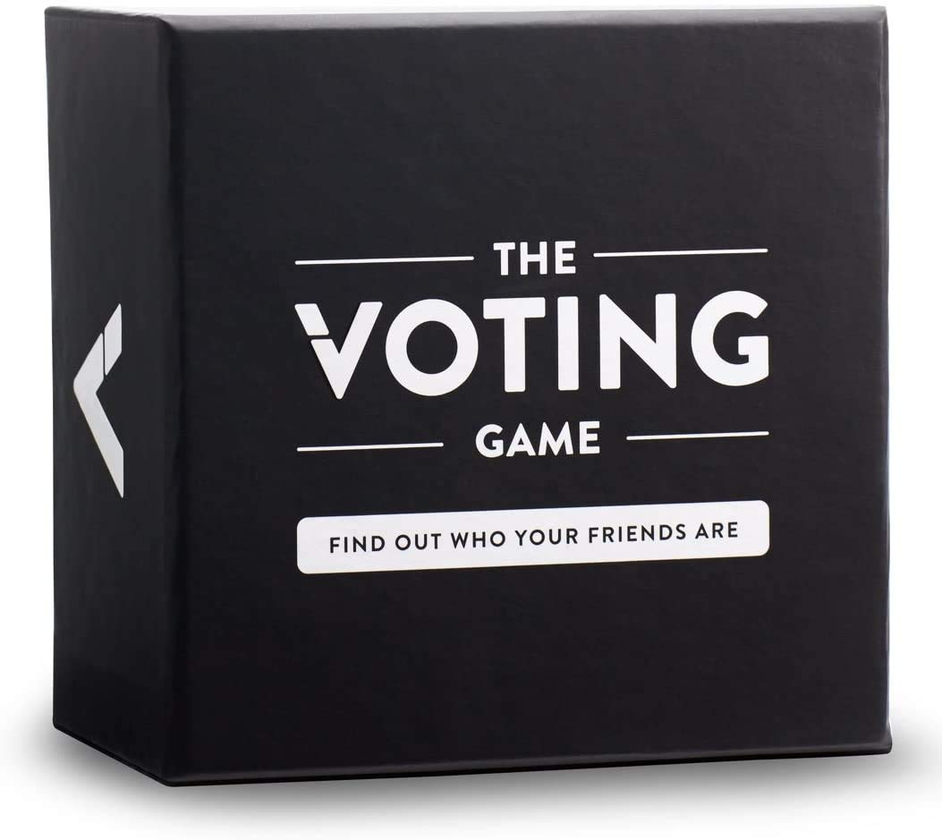 The Voting Game - The Hilarious Adult Party Card Game About Finding Out Who Your Friends are for White Elephant Parties, Stocking Stuffers + Board