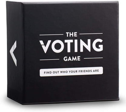 The Voting Game - The Hilarious Adult Party Card Game About Finding Out Who Your Friends are for White Elephant Parties, Stocking Stuffers + Board