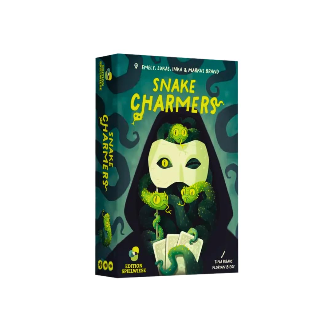 Snake Charmers | Bluffing & Deduction Card Game for Adults, Teens & Kids | Outsmart Rivals & Uncover Hidden Roles | Fun Strategic Party Game