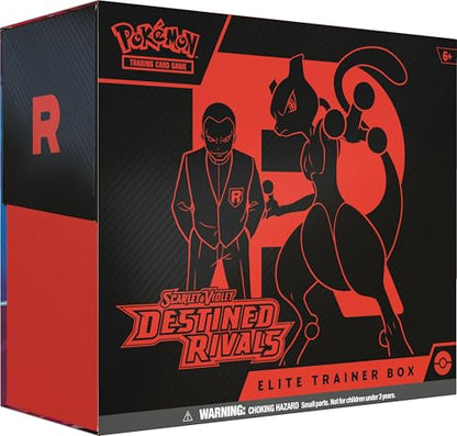 Pokemon TCG: Scarlet & Violet - Destined Rivals Elite Trainer Box - 9 Packs, Accessories, Promo