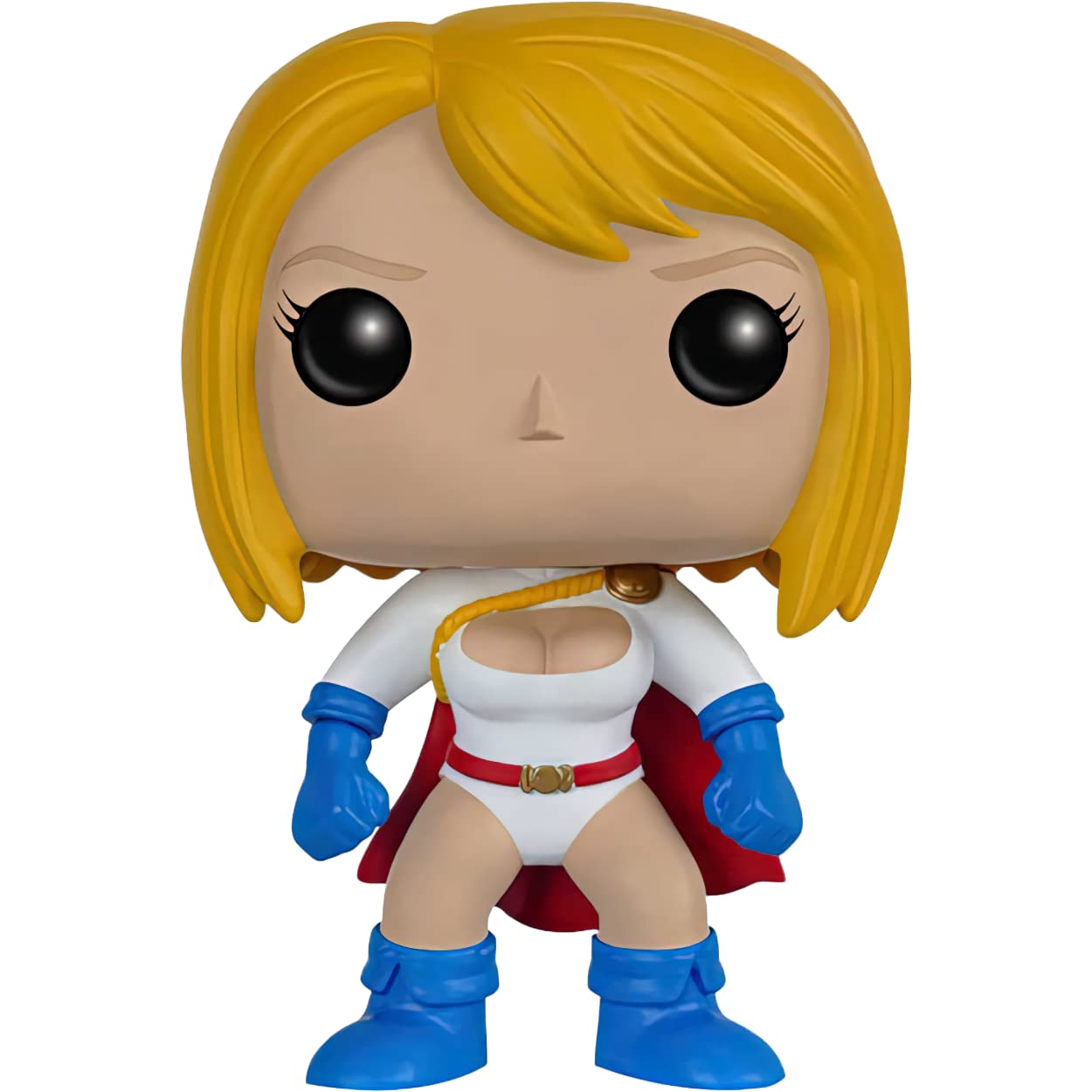 Funko P o w e r Girl: P o p ! Heroes Vinyl Figurine Bundle with 1 Compatible 'ToysDiva' Graphic Protector (094-08678 - B)