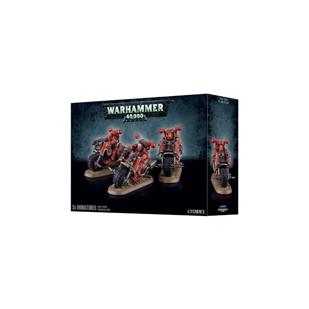 Games Workshop - Warhammer 40,000 - Chaos Space Marines Bikers