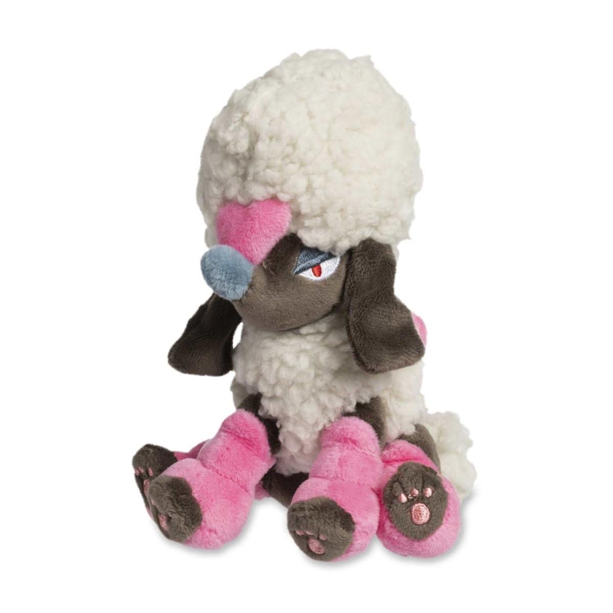Pokémon Center: Furfrou (Heart Trim) Sitting Cuties Plush, 6 Inch