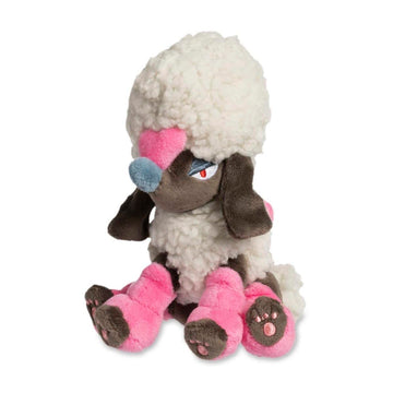 Pokémon Center: Furfrou (Heart Trim) Sitting Cuties Plush, 6 Inch