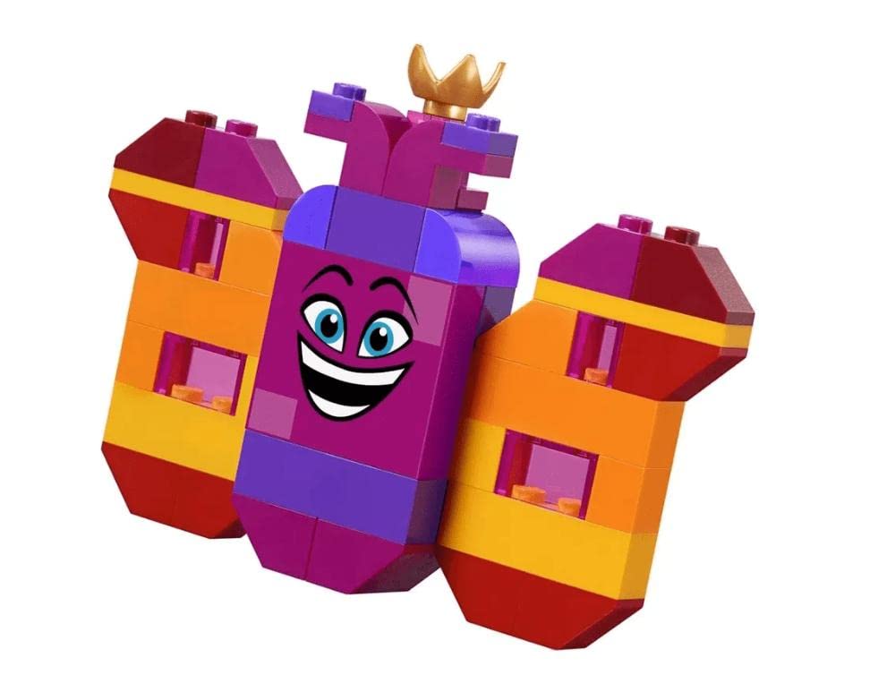 LEGO THE LEGO MOVIE 2 Queen Watevra’s Build Whatever Box! 70825 Pretend Play Toy and Creative Building Kit for Girls and Boys, 2019 (455 Pieces)