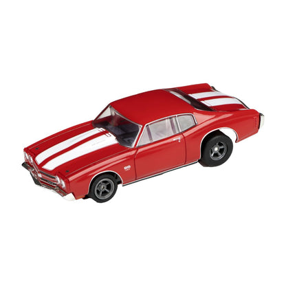 AFX/Racemasters 1970 Chevelle 454 Red AFX22043 HO Slot Racing Cars