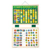 Melissa & Doug Deluxe Wooden Magnetic Responsibility Chart with 90 Magnets