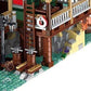 General Jim's Realistically Detailed Fisherman Harbortown Series City Modular Buildings 3452 Piece Three Level Lighthouse Construction Suite Building