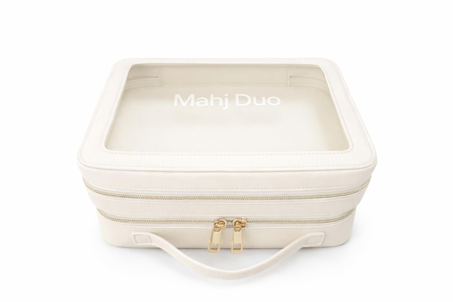 Katsco Mahj Duo Mahjong Tile & Accessory Organizer-American Mahjong Storage Bag for Tiles & Cards, Premium Mahjong Travel Case for Game Night, Mahjong