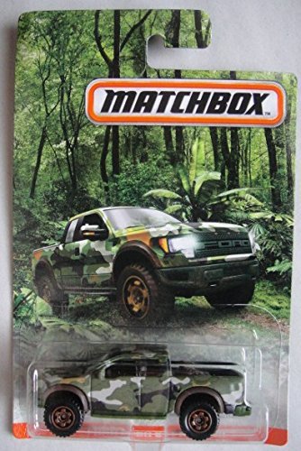 MATCHBOX CAMO FORD F-150 SVT RAPTOR