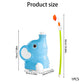 Baby Bath Toy Elephant Shower Head, Battery Operated Water Sprinkler Toy for Toddlers, Interactive Bathtub Toy for Kids Ages 3+, Blue Elephant Water