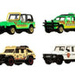 Jurassic World Matchbox Die-Cast Vehicle Set, '19 Jeep Gladiator, '14 Mercedes G350, Jeep Wrangler, Ford Explorer, 4 Pack, Ages 3+ JGL59-956A
