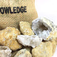 40 Break Your Own Geodes Crystals Bulk Pack - Whole Moroccan 1.5"