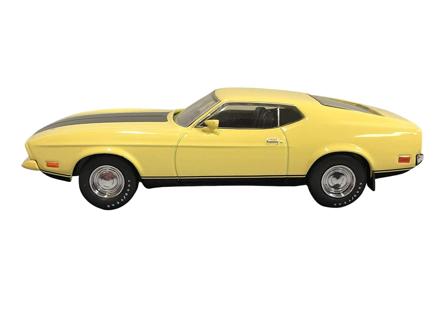1973 Ford Mustang Mach 1 Yellow Eleanor Gone in Sixty Seconds Movie (1974) 1/43 by Greenlight 86412