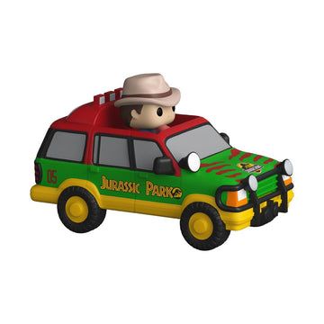 Funko Pop! Bitty Ride: Jurassic Park - Jurassic SUV with Dr. Grant - 0.9 Inch and 1.3 Inch (2.3 and 3.3 Cm) - Movie Collectable - Official Merchandise