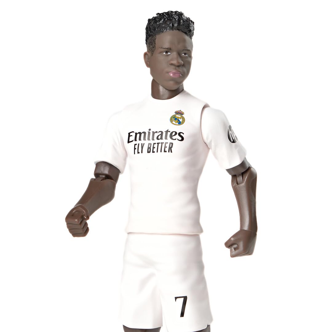 Sockers Banbo Toys Real Madrid CF Vinícius Júnior 8" Collectible Soccer Action Figure