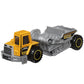 Matchbox Working Rigs Die-Cast Vehicle - MBX Road Scraper Construction Truck ~ Yellow and Gray ~ 70th Anniversary Series
