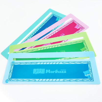 Morihaza Mahjong Card Line Reader 4PCS, Reading Trackers for Kids & Adults, Guided Reading Strips with 4 Color Highlight, Mahjong Gifts for Women