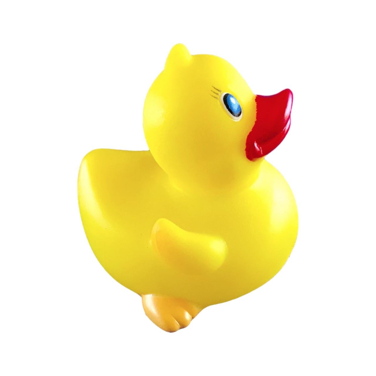 3" Rubber Duck [Sealed Hole, Floats Upright] - Baby Safe Bathtub Bathing Toy - Classic Rubber Duck