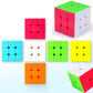 AHYUAN Speed Cube Set 2x2x2 Speed Cubes 3x3 Mgaic Cube Toy 3x3x3 Magic Cubes Puzzle Game Cube Puzzles 3x3 Puzzle Sensory Toys for Kids and Adults