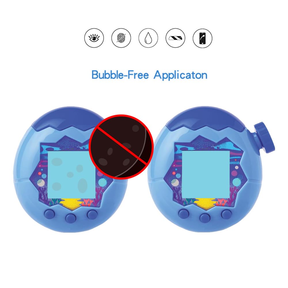 Mihence Screen Protector Compatible for Tamagotchi Paradise , PET HD Protective Film ( 6 PCS )