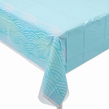 Fun Express Narwhal Party Table Cover, 1 Piece