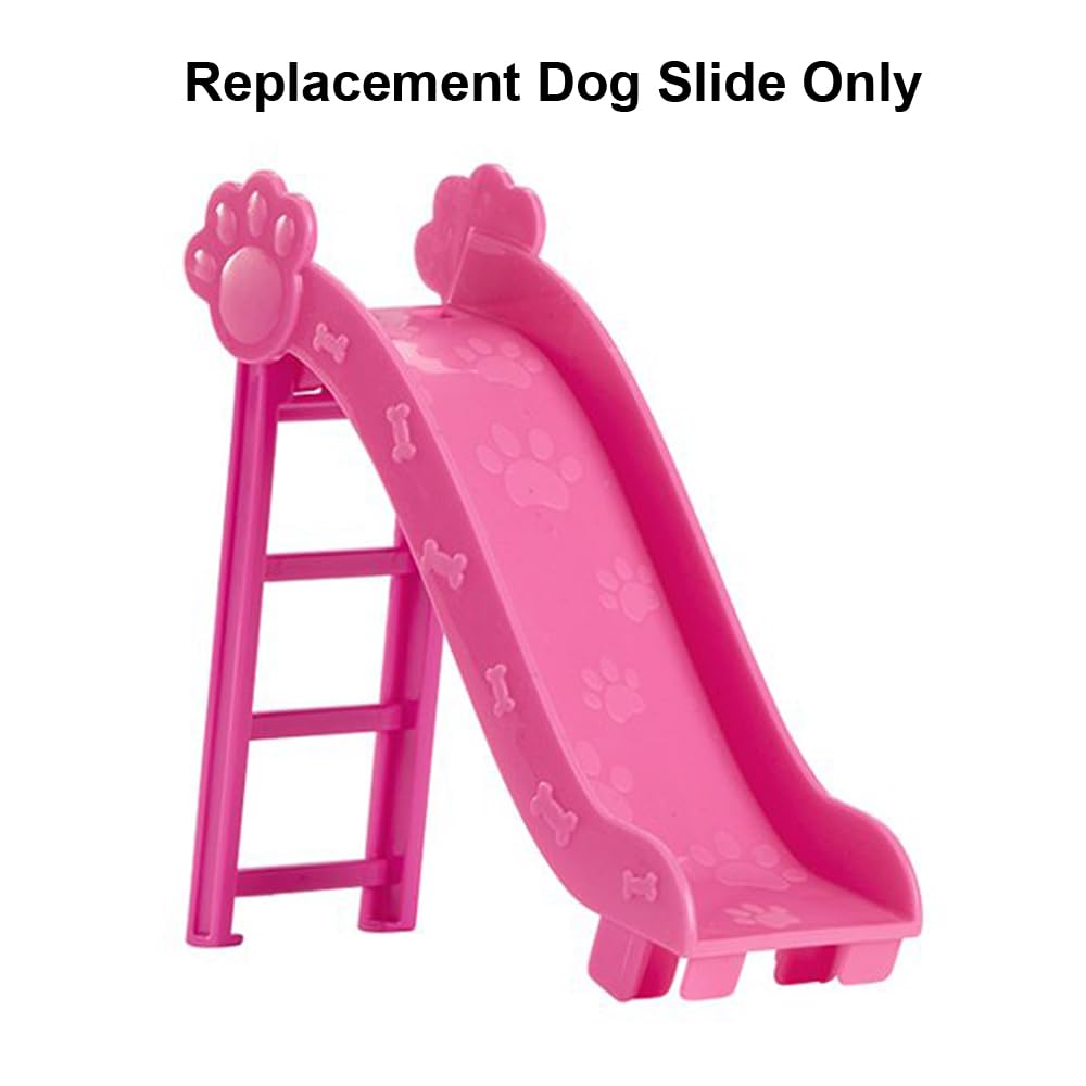 Replacement Part for Barbie Doll Dreamhouse Doll House Playset HMX10 - Replacement Pink Dog Slide