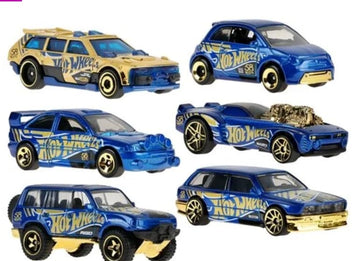 Hot Wheels 58th Blue and Chrome Vehicle 2026 Mix 2 Set