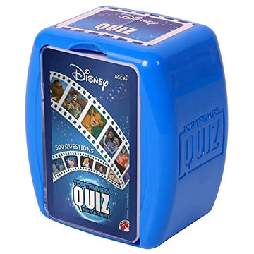 Top Trumps Disney Classic Quiz Game, 500 Questions to Test Your Knowledge and Memory on Frozen, Bambi, Encanto and Ralph Breaks The Internet