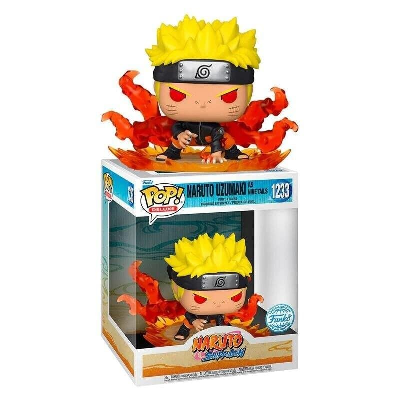 Funko POP! Deluxe: Naruto Uzumaki - Naruto Uzumaki As Nine Tails - Amazon Exclusive - Collectable Vinyl Figure - Gift Idea - Official Products - Toys
