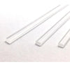 25pcs L-8" x W-4mm - Thick 2mm Flat Clear sticks for cake toppers cake pops or lollipops - Acrylic Plexiglass Sticks Transparent Clear, Strong and not